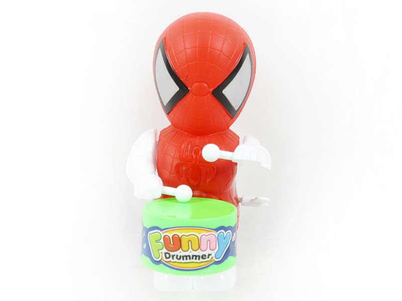 Wind-up Play The Drum Spider Man(2C) toys