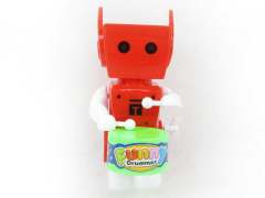 Wind-up Play The Drum Super Man(2C)