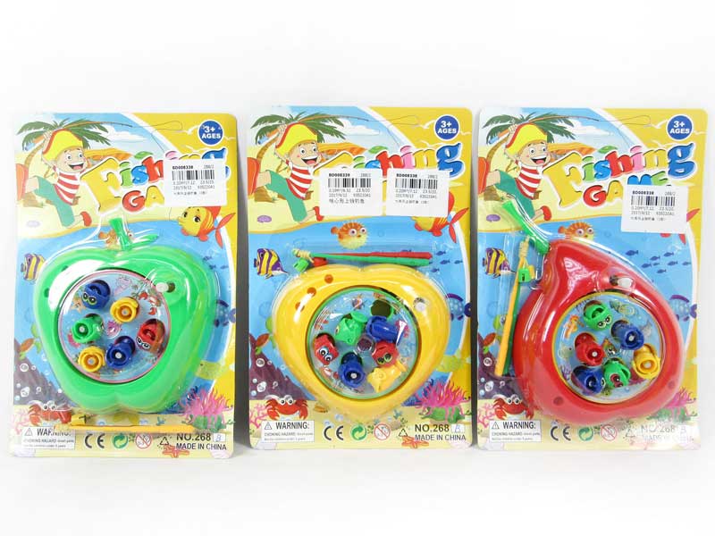 Wind-up Fishing Game(3S) toys