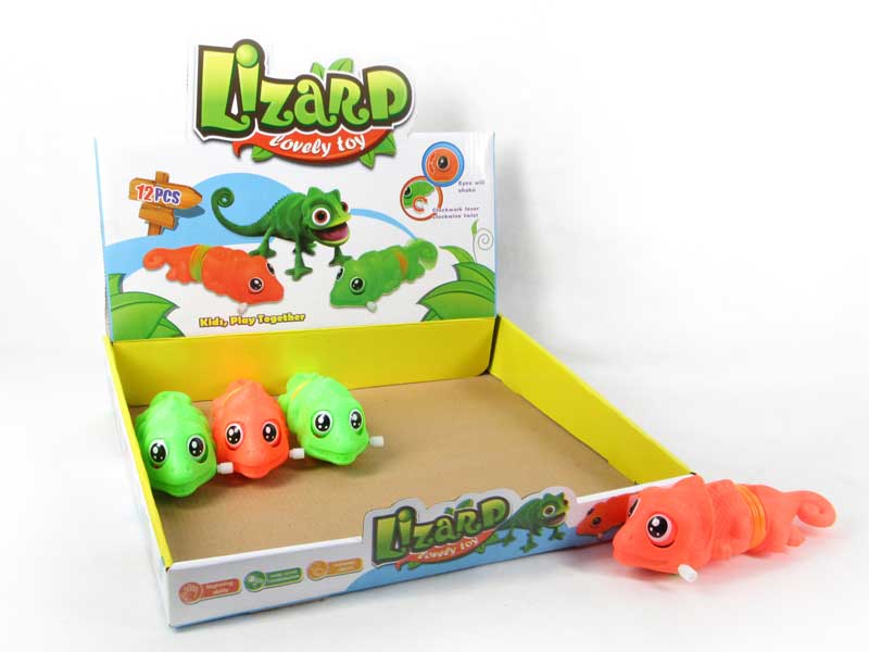 Wind-up Lizard(12pcs) toys