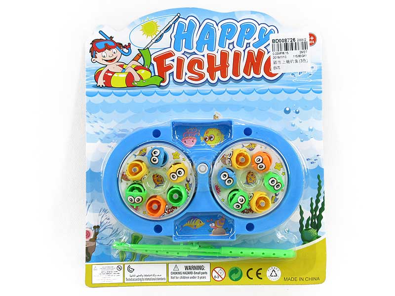 Magnetic Wind-up Fishing Game(3C) toys