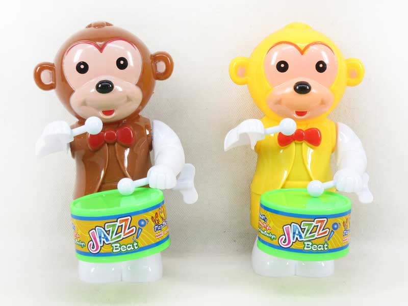 Wind-up Play The Drum Monkey(2C) toys