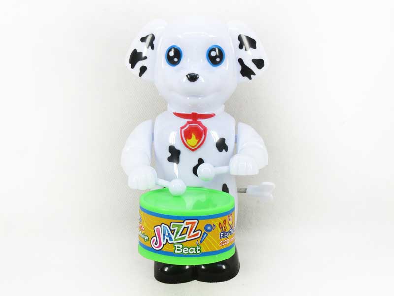 Wind-up Play The Drum Dog toys