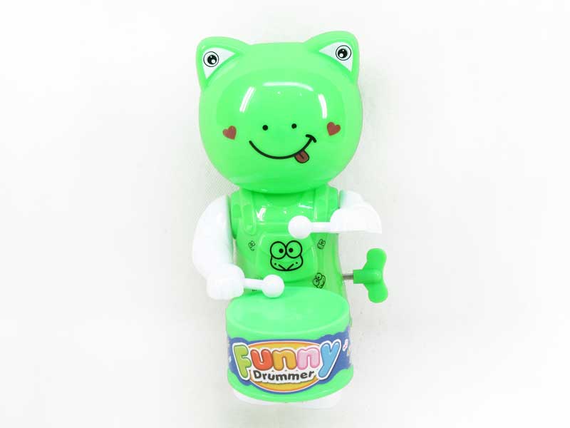 Wind-up Drum Frog toys
