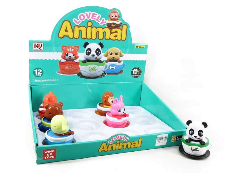 Wind-up Animal Cup(12in1) toys