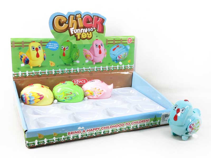 Wind-up Transformed Chicken(12pcs) toys