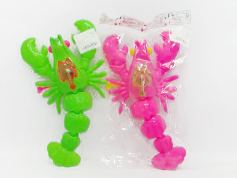 Wind-up Lobster W/L(3C) toys