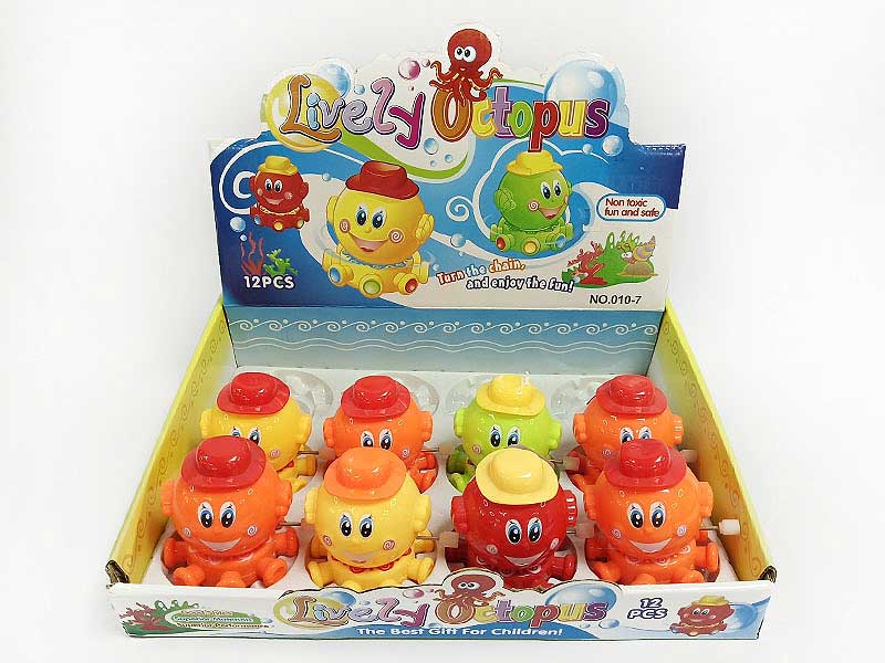 Wind-up Octopus (12in1) toys