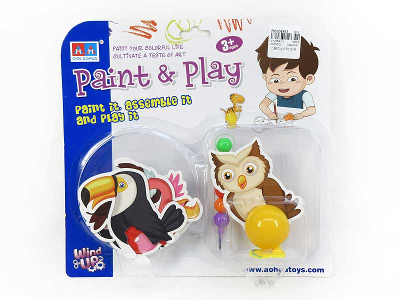 Wind-up Diy Animal Set toys
