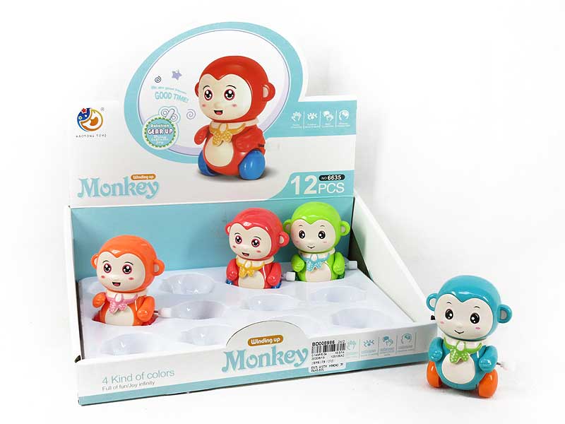 Wind-up Monkey(12in1) toys