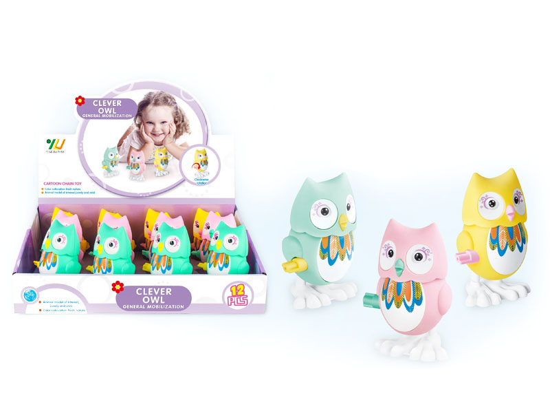 Wind-up Owl(12in1) toys