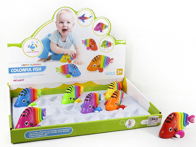 Wind-up Fish(14in1) toys