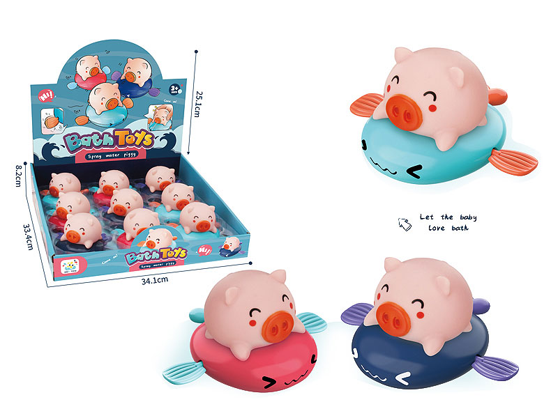 Wind-up Pig(9in1) toys