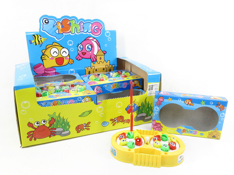 Wind-up Fishing Game(12in1) toys