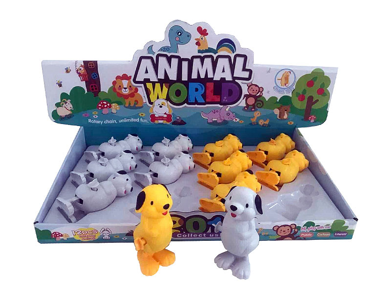 Wind-up  Dog(12in1) toys