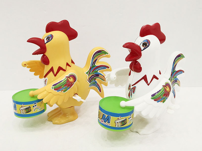 Wind-up Play The Drum Chick(2C) toys