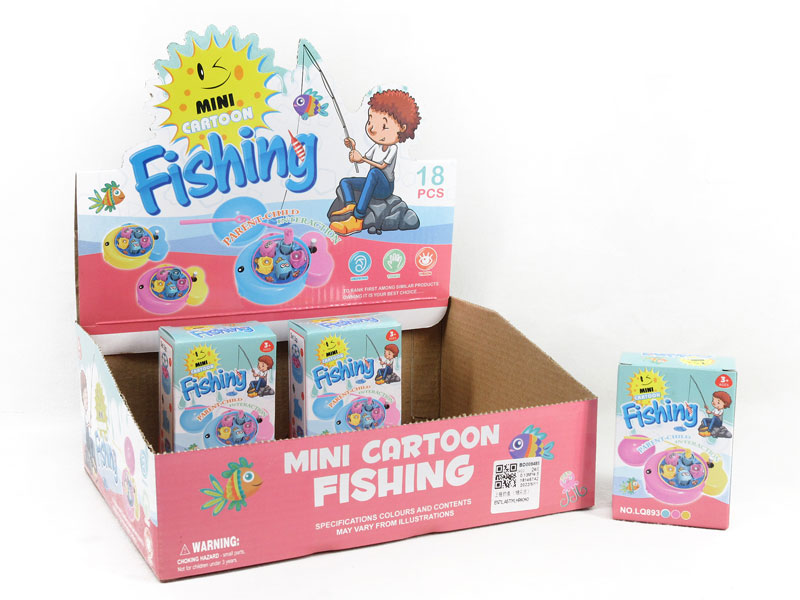 Wind-up Fishing Game(18in1) toys