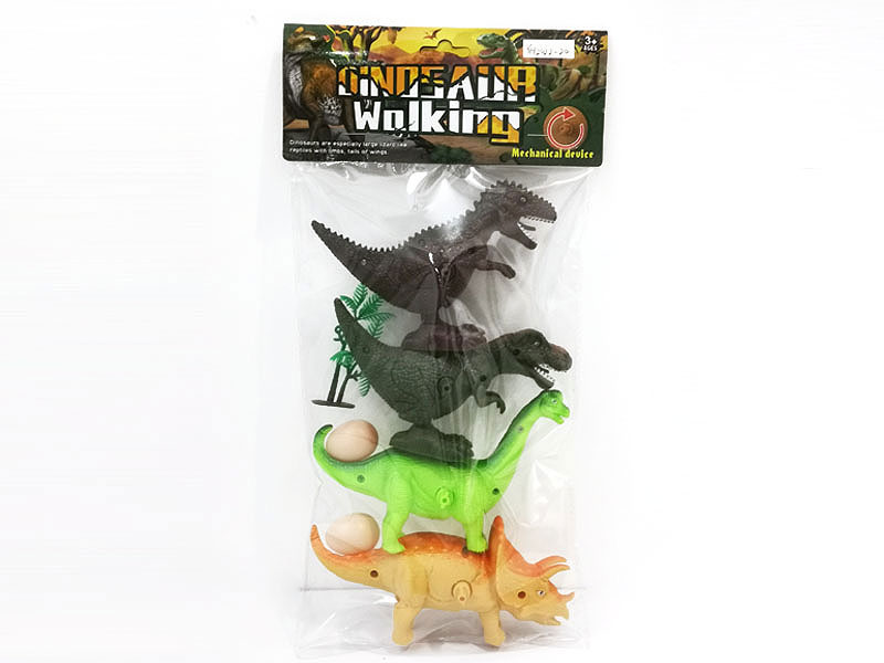 Wind-up Dinosaur Set(4in1) toys