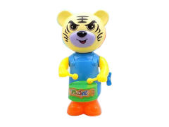Wind-up Beating Drum Tiger