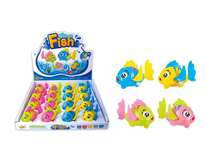 Wind-up Fish(16in1) toys