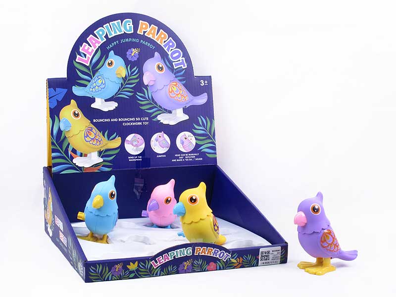 Wind-up Parrot(12in1) toys