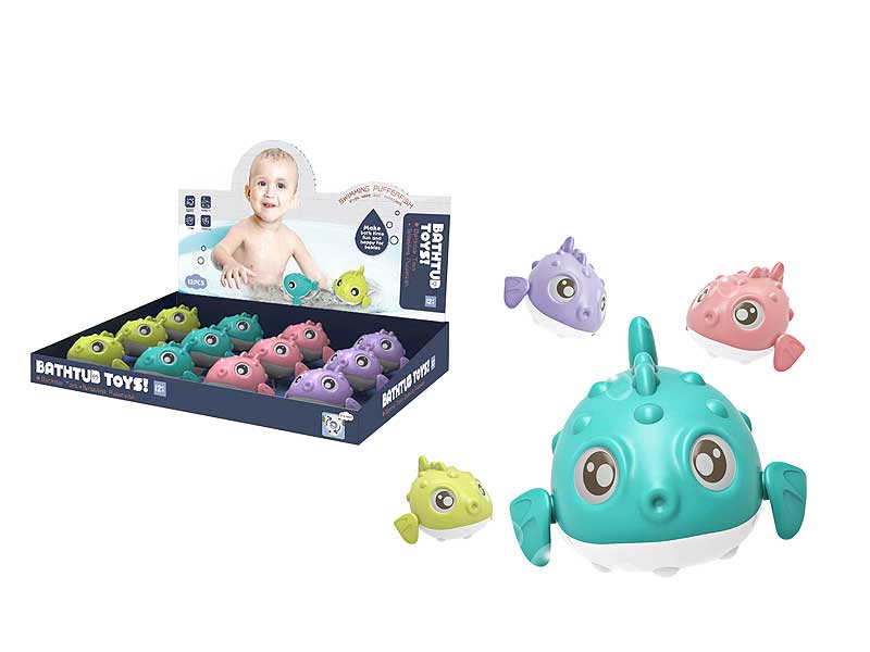 Wind-up Swellfish(12in1) toys