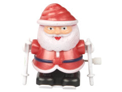 Wind-up Santa Claus toys