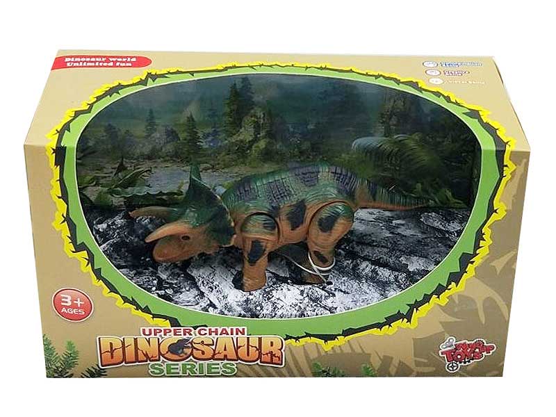 Wind-up Triceratops toys