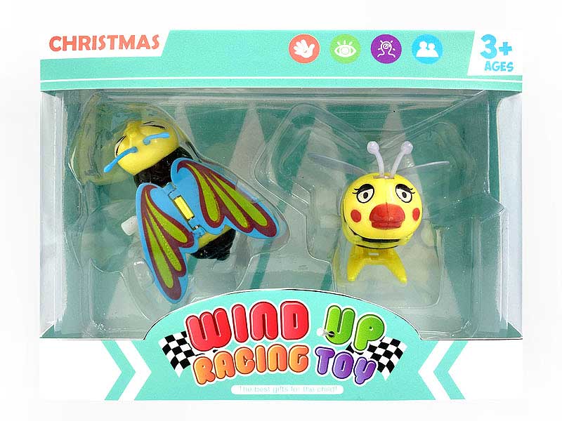 Wind-up Bee(2in1) toys