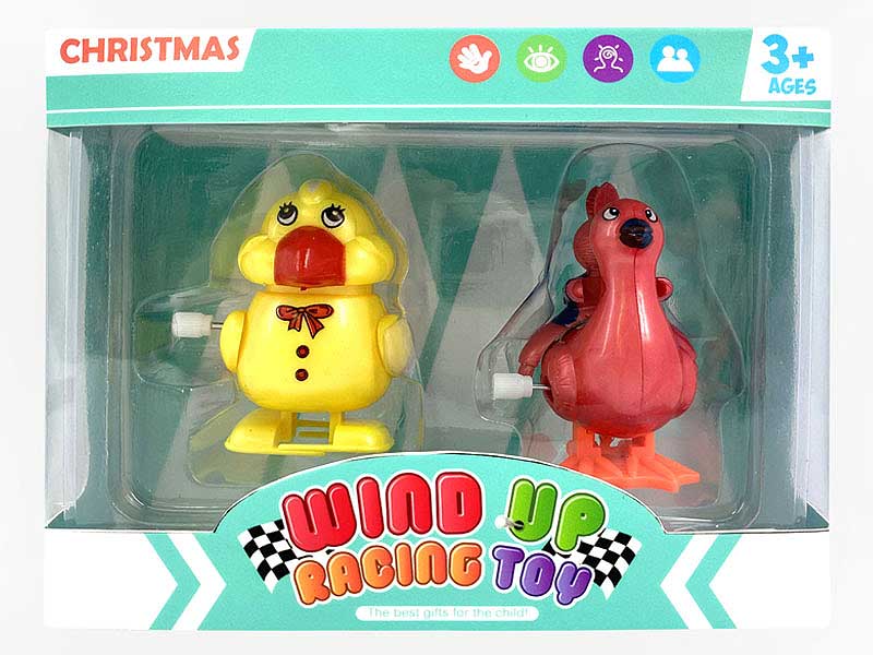 Wind-up Chicken(2in1) toys