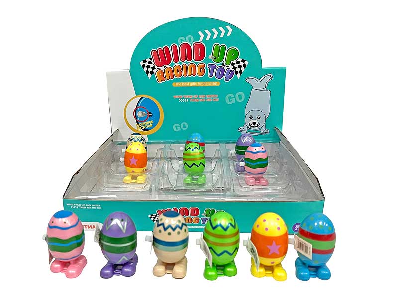 Wind-up Easter Eggs(12in1) toys