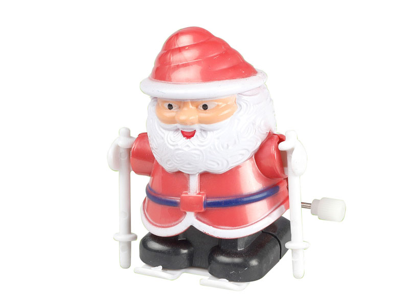 Wind-up Santa Claus toys