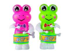 Wind-up Drum Frog(2C) toys