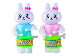 Wind-up Sway Drum Rabbit(2C) toys