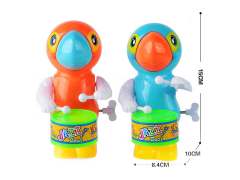 Wind-up Sway Drum Parrot(2C) toys