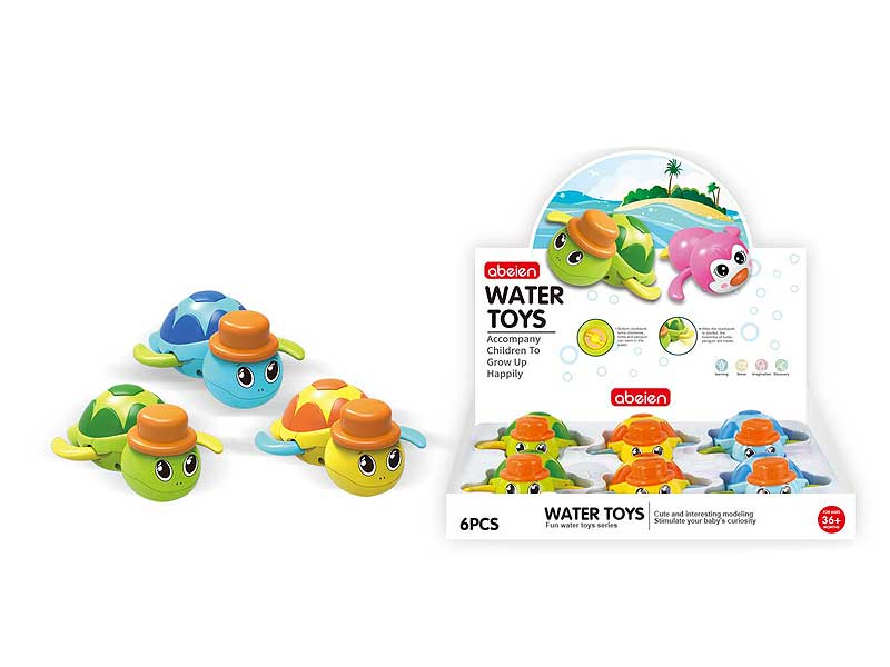Wind-up Swimming Tortoise(6in1) toys