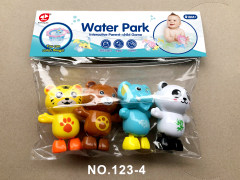 Wind-up Land And Water Animals(4in1) toys