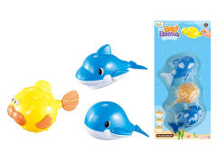 Wind-up Swimming Dolphin/Pufferfish/Whale(3in1) toys