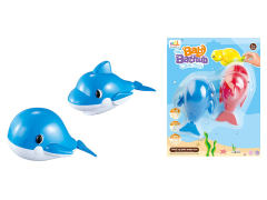 Wind-up Swimming Dolphin/Whale(2in1) toys