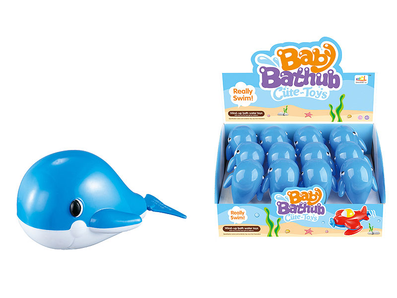 Wind-up Swimming Whale(12in1) toys
