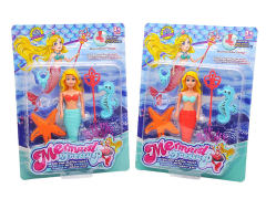 Wind-up Swimming Mermaid Set(2C)