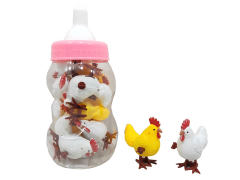 Wind-up Cock(10in1) toys