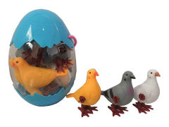 Wind-up Pigeon(8in1) toys