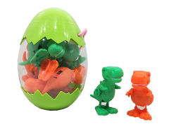 Wind-up Dinosaur(8in1) toys