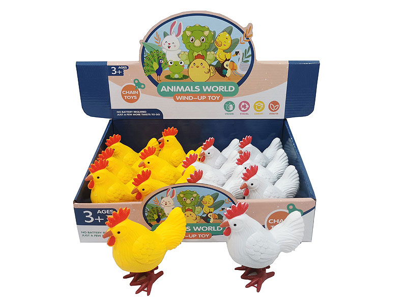 Wind-up Cock(12in1) toys