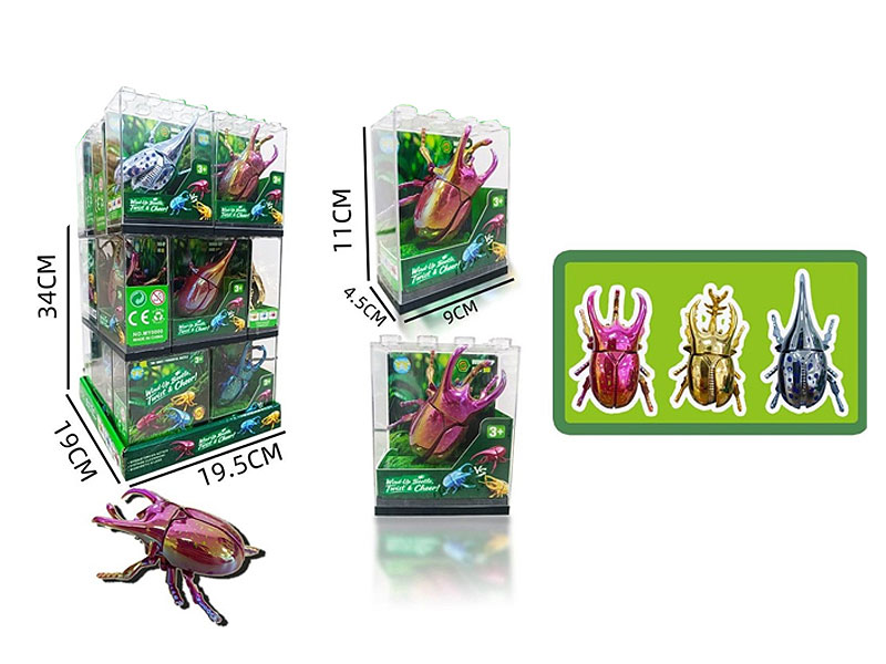 Wind-up Beetle(24in1) toys