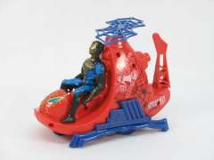 Pull Line Spider Man Helicopter