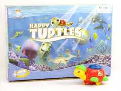 Pull Line Tortise W/L(6in1) toys