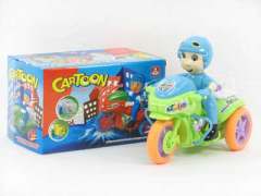 Pull Line Motorcycle W/Snowflake toys