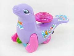 Pull Line Dolphin W/L(4C) toys